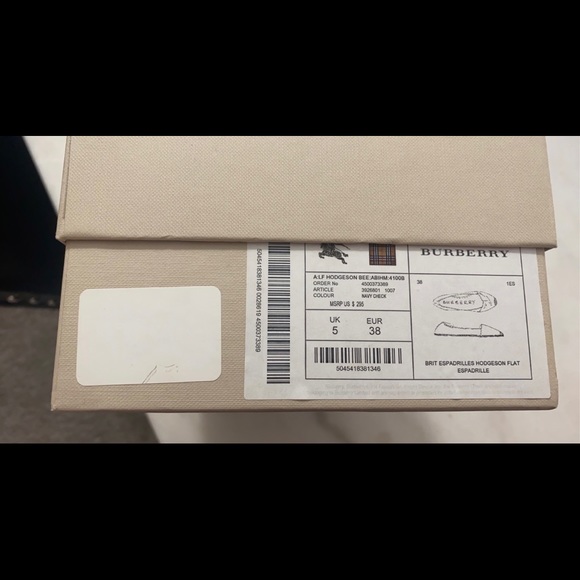 Burberry Espadrilles - Picture 7 of 9